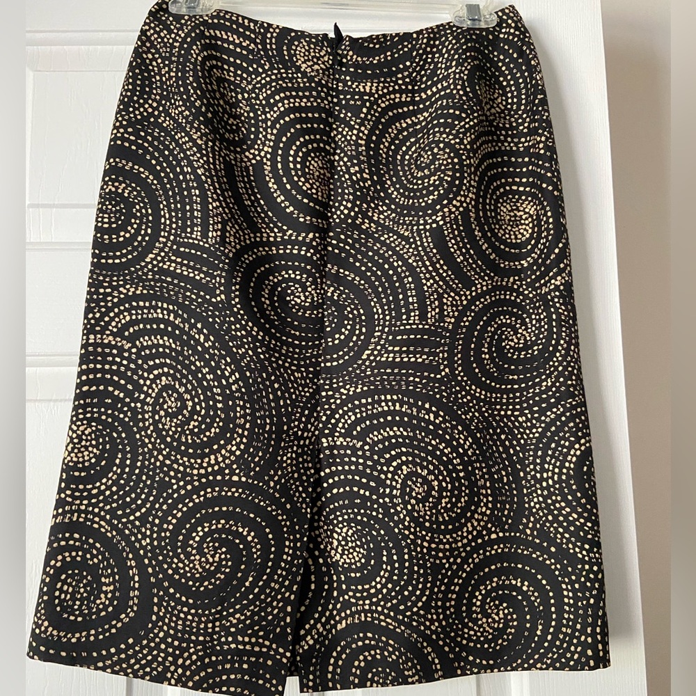 Talbots silk wool pencil skirt
